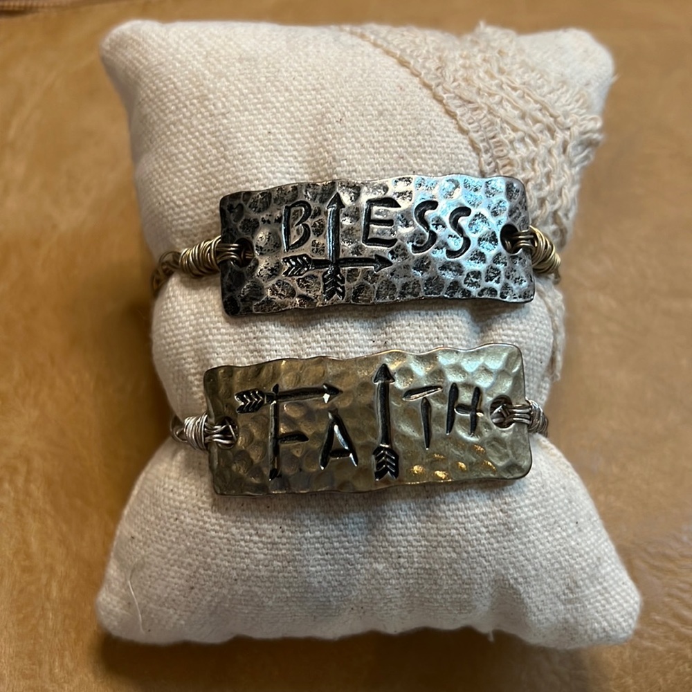 Stamped bracelets
